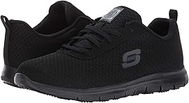 skechers for work women's squad sr food service shoe
