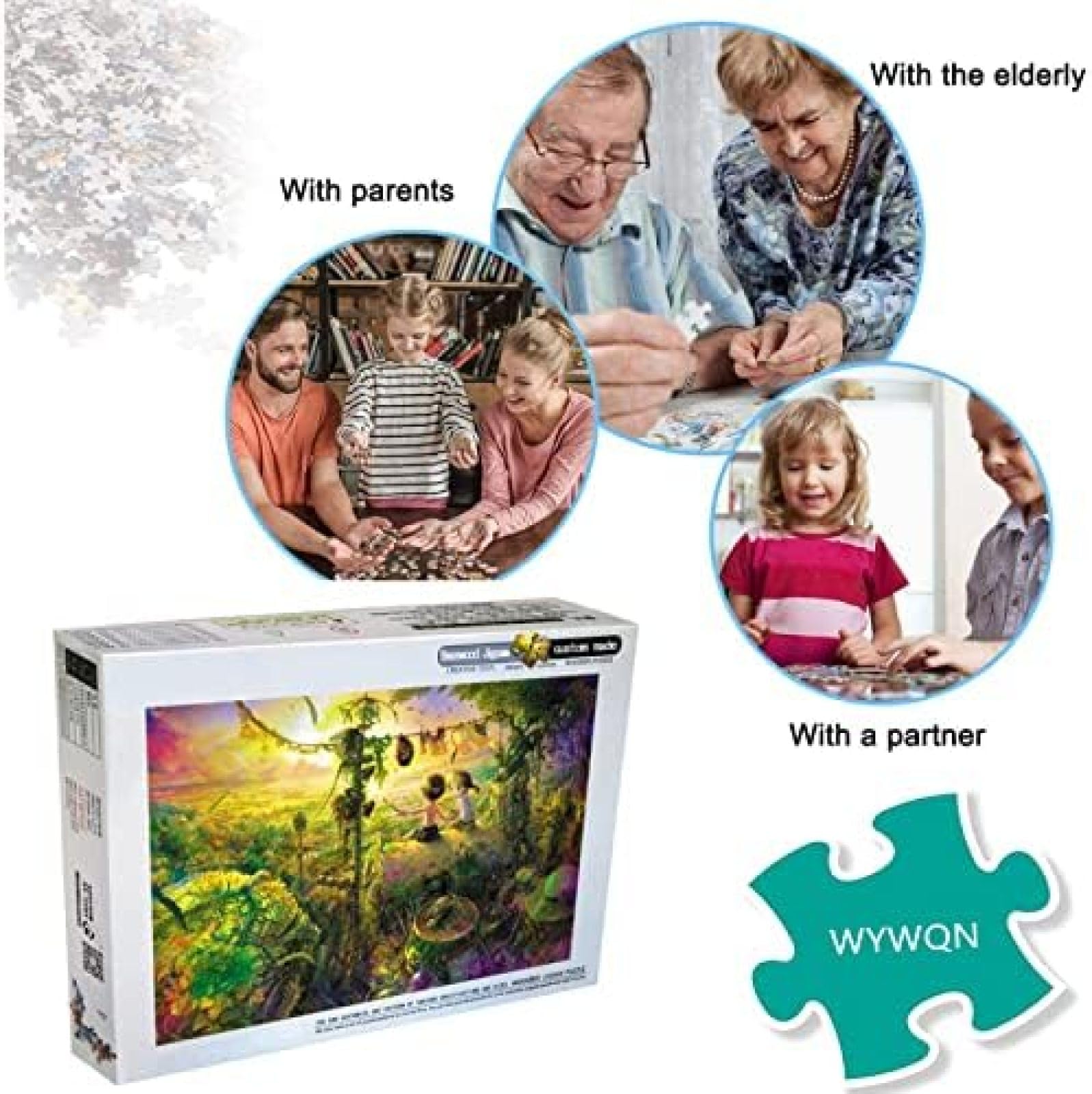1000 elementów puzzli dla dzieci egipska królowa i lampart zabawa dla dorosłych układanka każdy element jest wyjątkowy, egipska królowa i lampart, 2000 sztuk
