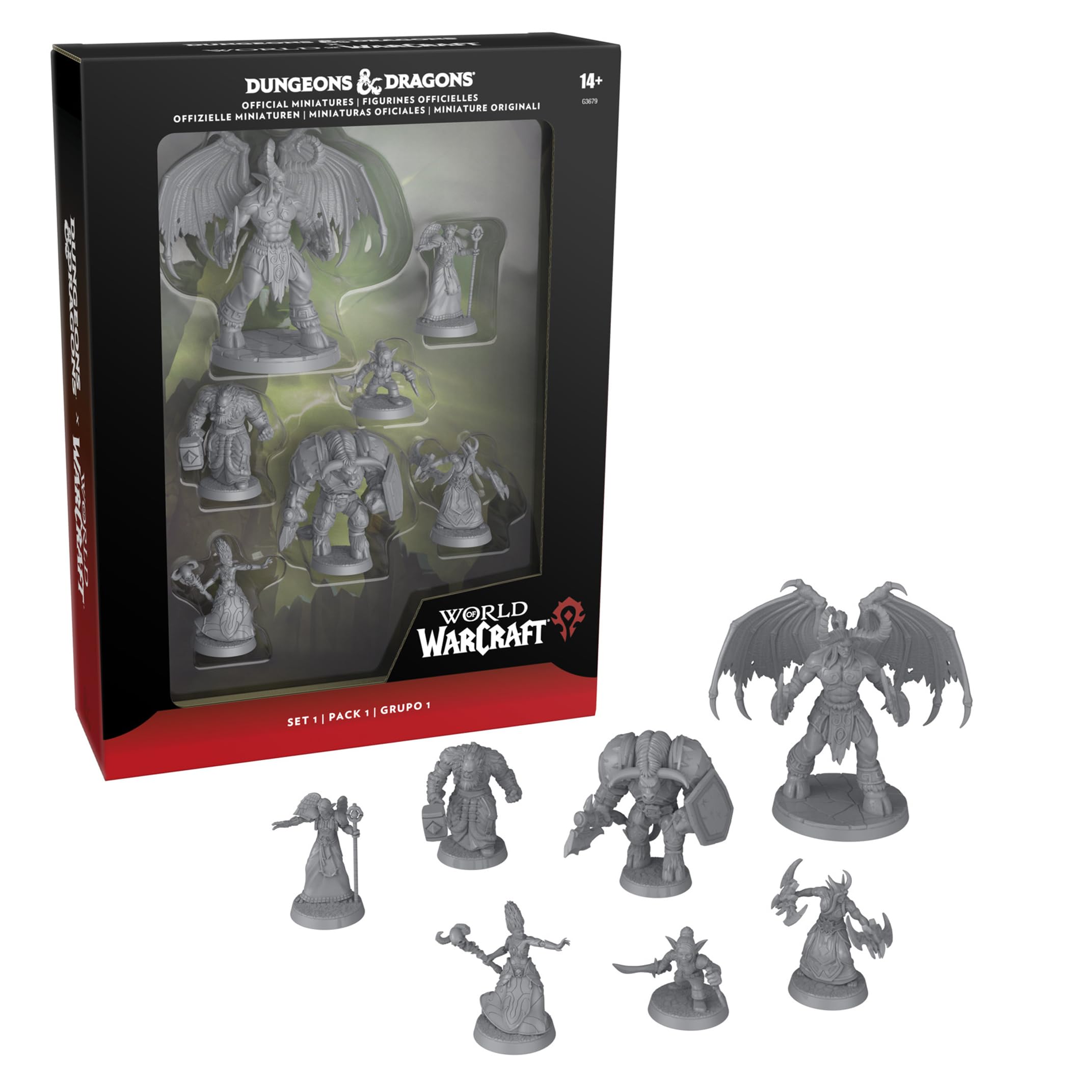 Dungeons & Dragons x World of Warcraft Official Miniatures Set 1