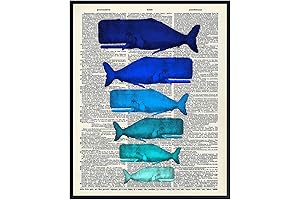 Stunning Blue Whale Wall Art Print: Capture the Ocean's Majesty