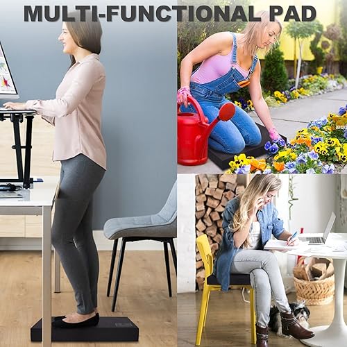 Miniatura 7 de Almohadilla de equilibrio de espuma, almohadilla de estabilidad de 5 billones para terapia física, almohadilla de equilibrio antideslizante para