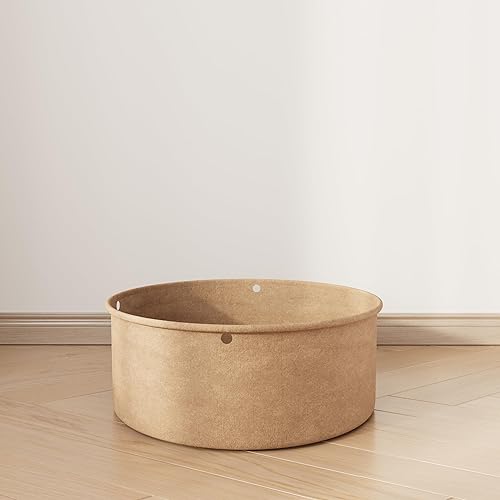 Miniatura 8 de Mesa auxiliar dorada, mesa auxiliar dorada champán, mesa auxiliar pequeña dorada, mesita de noche redonda para niños con canasta, mesa decorativa