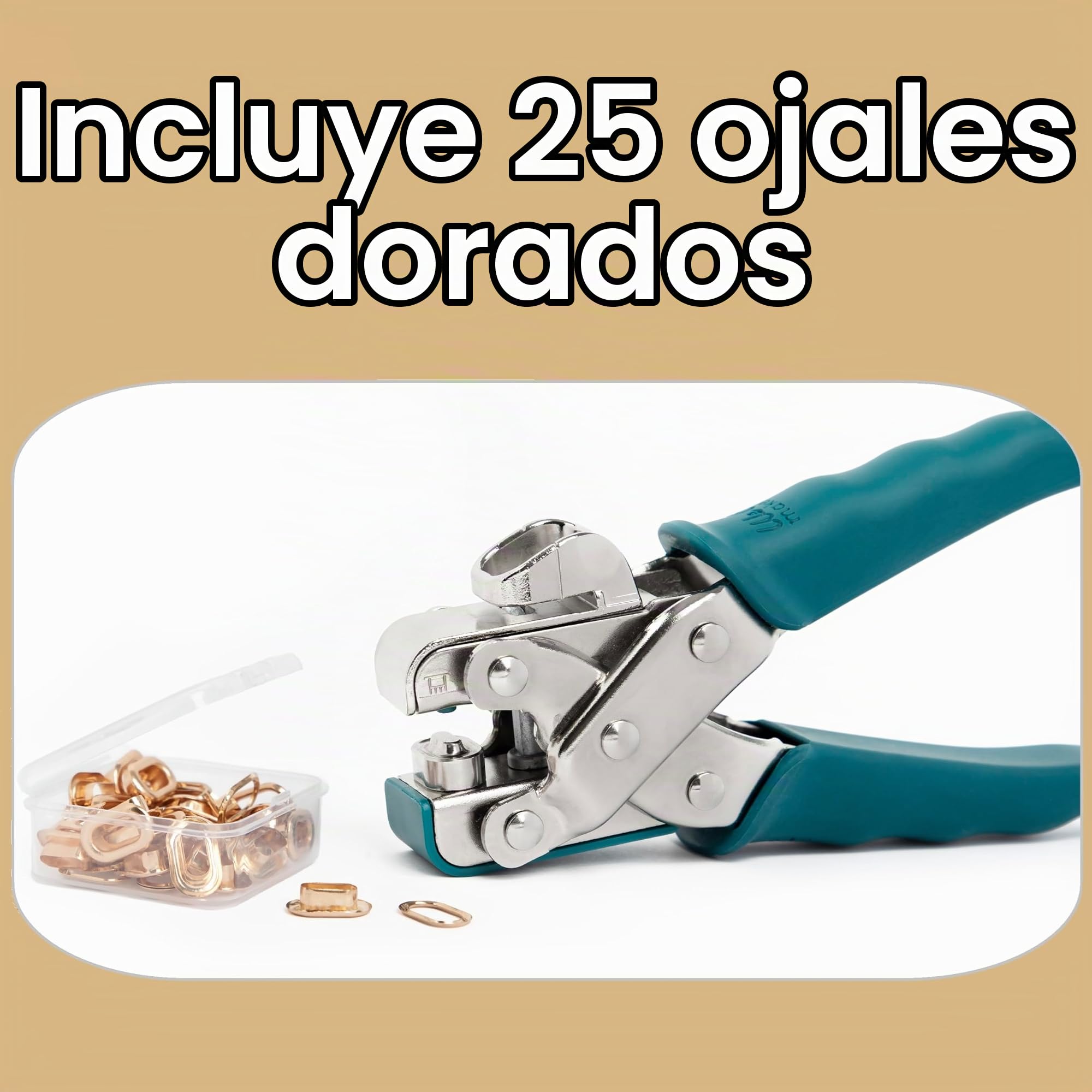 We R Makers Crop-A-Dile Perforadora de Agujeros Oval - Punzón & Remachadora