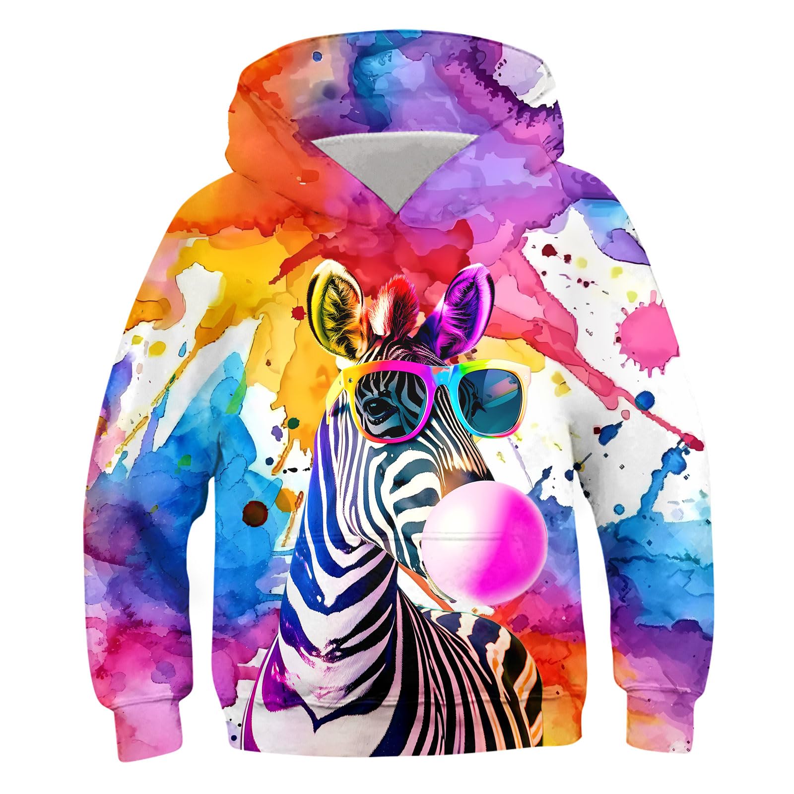 Belovecol Boys Hoodies 3D Printed Hooded Sweatshirts with Pocket for 6-16Y