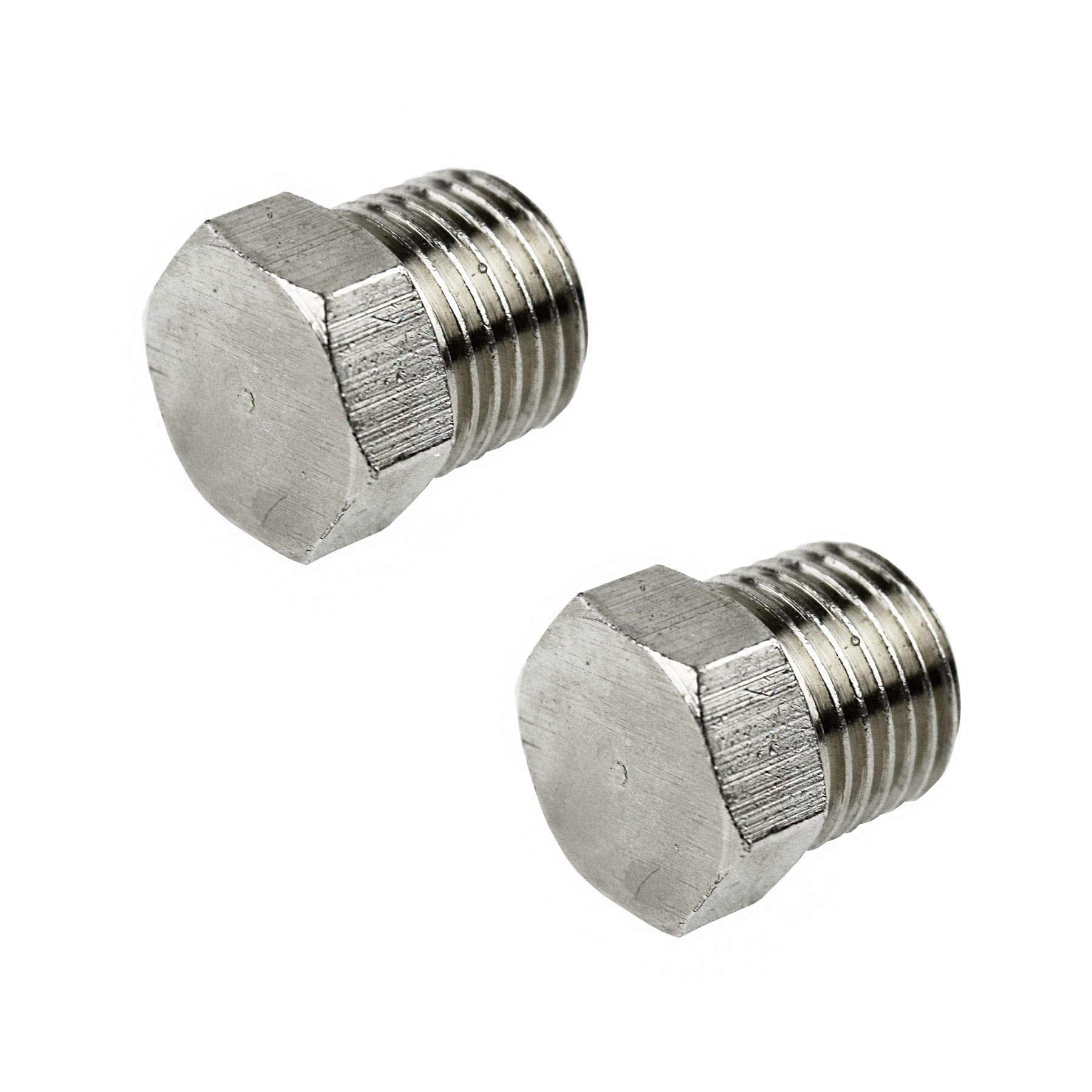 Raccord compresseur de type bouchon hexagonal 1/4" BSP mâle pour circuit d'air comprimé