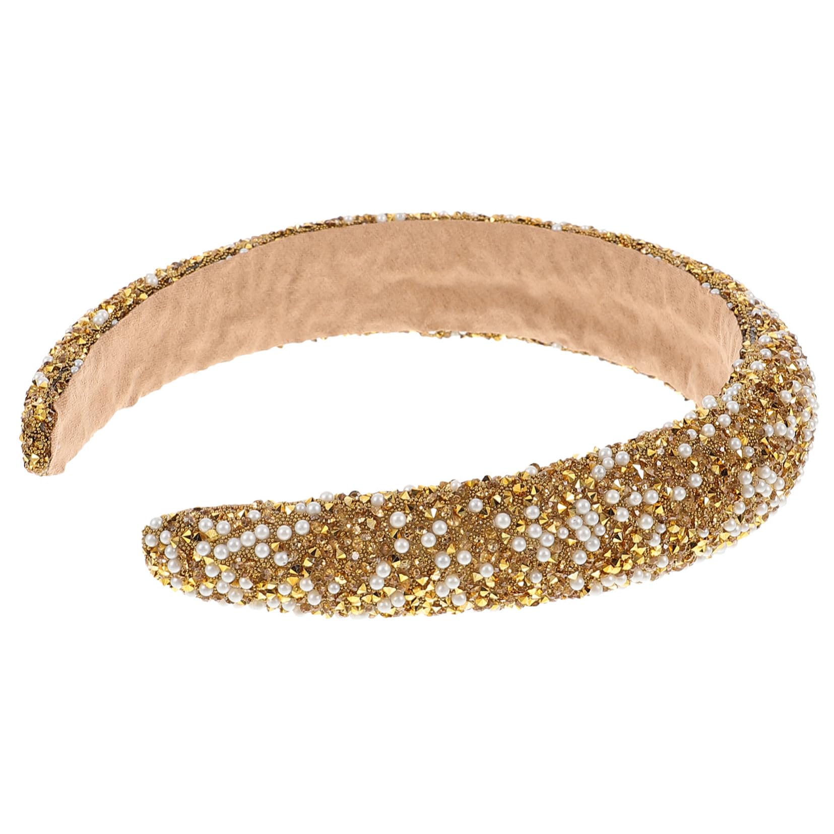 5stücke Damen Haarband Mit Perlen Breites Design Für Makeup Und Gesichtspflege Elegantes Accessoire Für Partys Und Besondere Anlässe Vielseitig Und