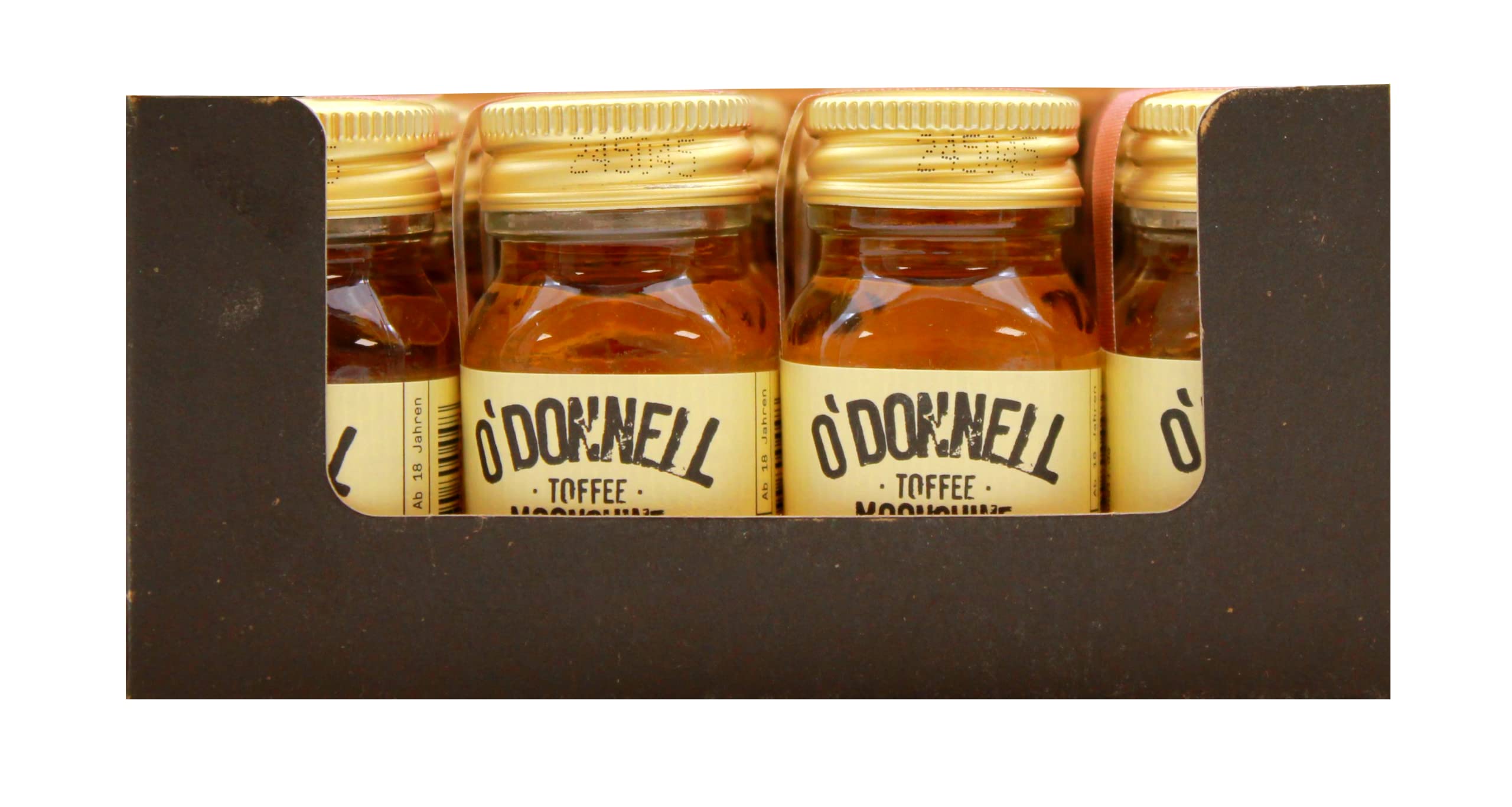 O`Donnell Moonshine Likör Toffee Shots 25% vol, 16er Pack (16 x 20ml)