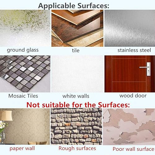 Miniatura 7 de Paquete de 4 Soporte para trapeador y escoba, organizador de escobas, autoadhesivo, reutilizable, sin perforaciones, súper antideslizante, estante