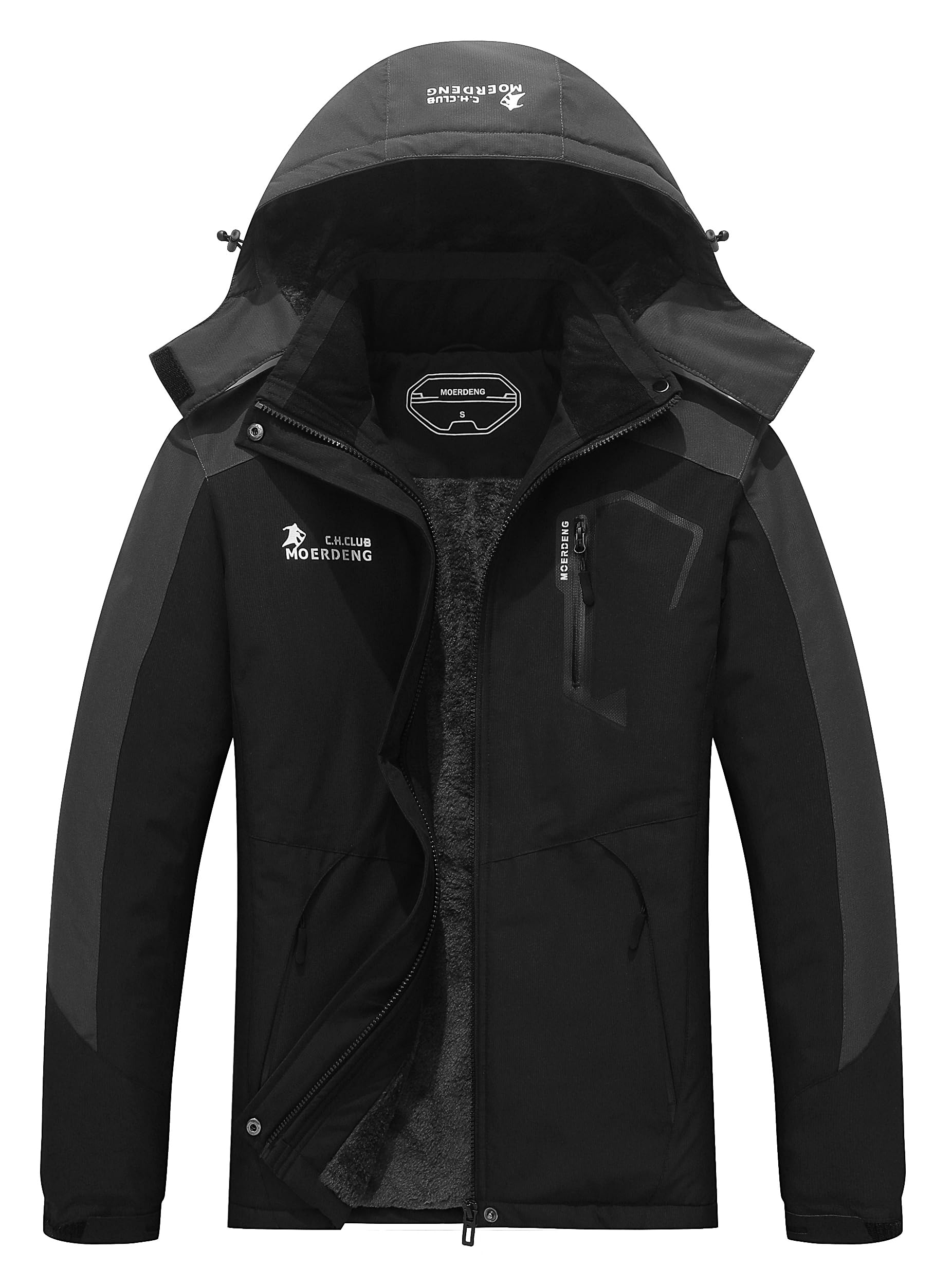MOERDENG Women's Ski Jacket Warm Winter Coat Snowboarding Jacket