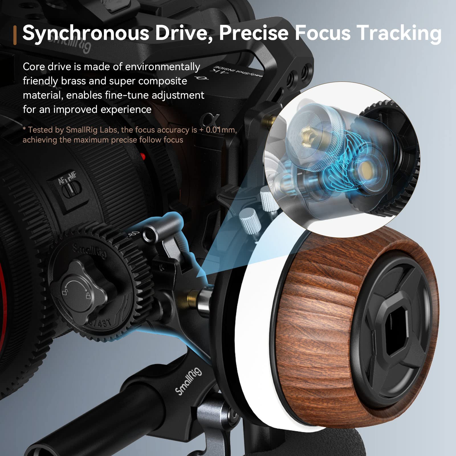Amazon.com : SmallRig F60 Follow Focus for DSLR and Mirrorless 