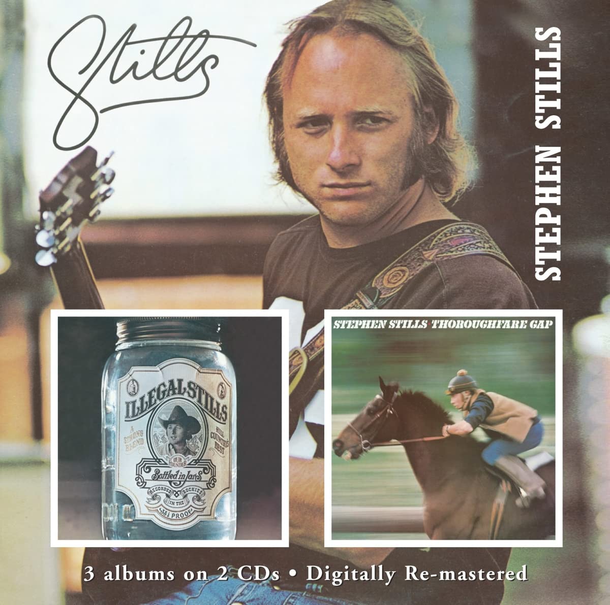 Stephen Stills Stills / Illegal Stills / Thoroughfare Gap CD New 5017261207487