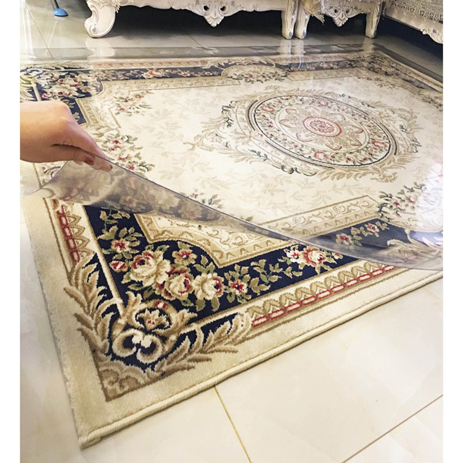 Tapis de chaise transparent pour éviter les rayures sur le sol de bureau