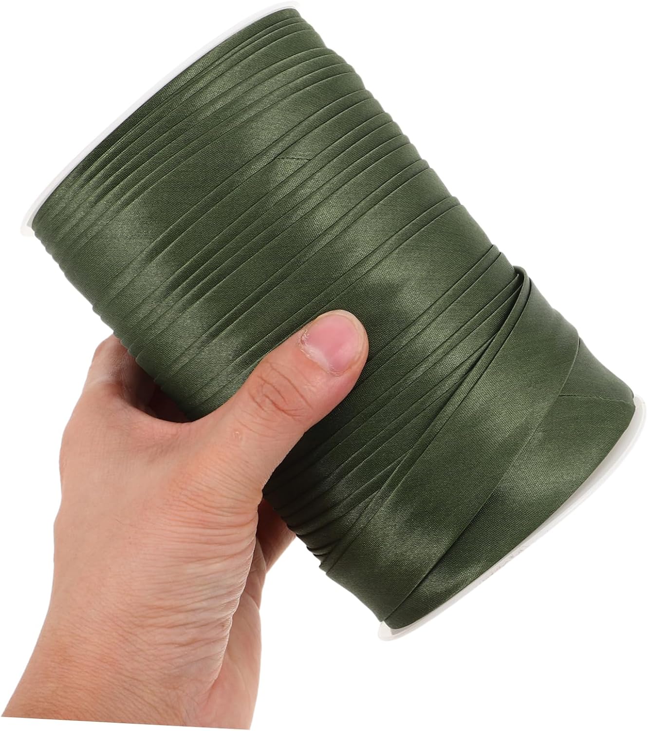 ULDIGI Satin Bias Binding Tape Double Fold Piping Ribbon for Cheongsam Sewing Durable Satin Fabric for Elegant Finishing and Stable Neckline