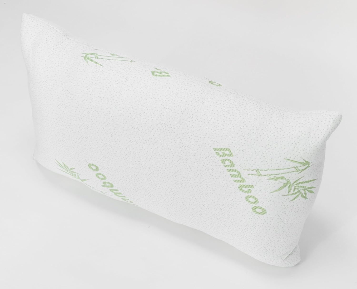 Bamboo Sleeping Bed Standard Size Pillow 2 Pack Made in Canada for Side, Back & Stomach Sleepers | Premium Hotel Quality Cover Cooling Microgel Filling Supportive Pillow - 20"X28"