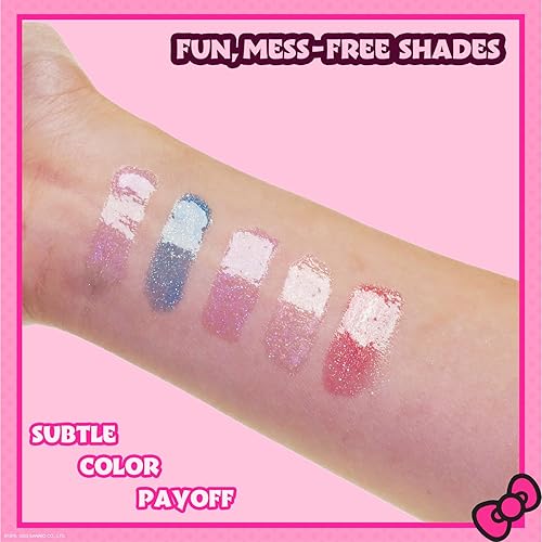 Miniatura 6 de Townley Girl Hello Kitty - Juego de maquillaje hidratante de 5 piezas a base de plantas, para niñas, niños pequeños, perfecto para fiestas, fiestas