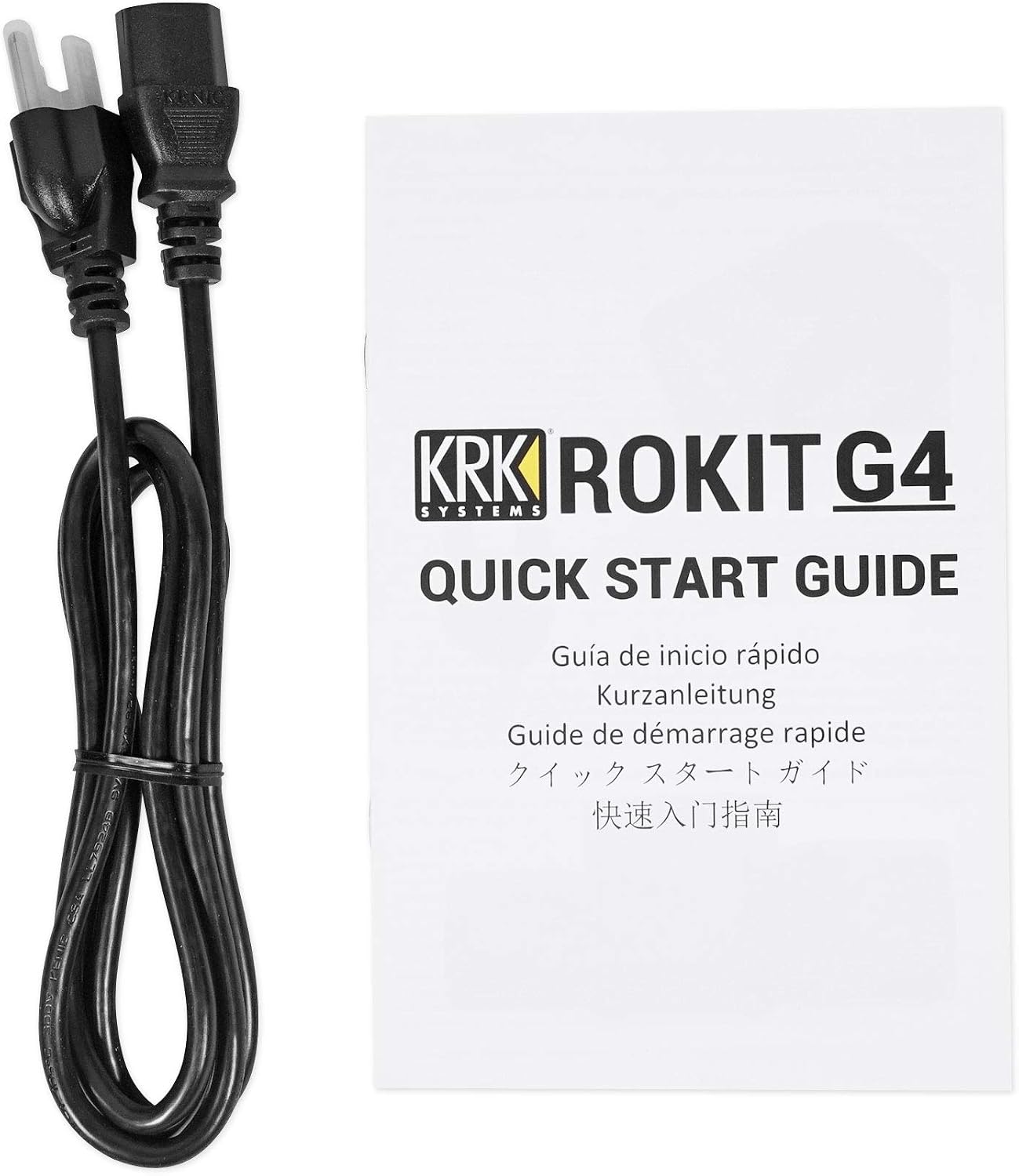 KRK RP8 Rokit 8 G4 Professional Bi-Amp 8" Powered Studio Monitor, Black (RP8G4)