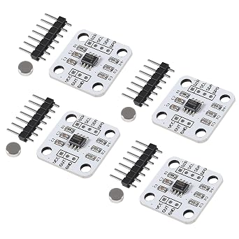 4PCS AS5600 Magnetic Encoder 12bit high Precision Magnetic Induction Angle Measurement Sensor Module 3.3V 4 PCS