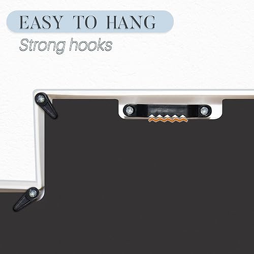 Vista 37 de J.M.Deco Marcos de fotos de collage de 8 aperturas para decoración de pared, marco de fotos de 4 x 6 pulgadas con decoración de árbol, marco