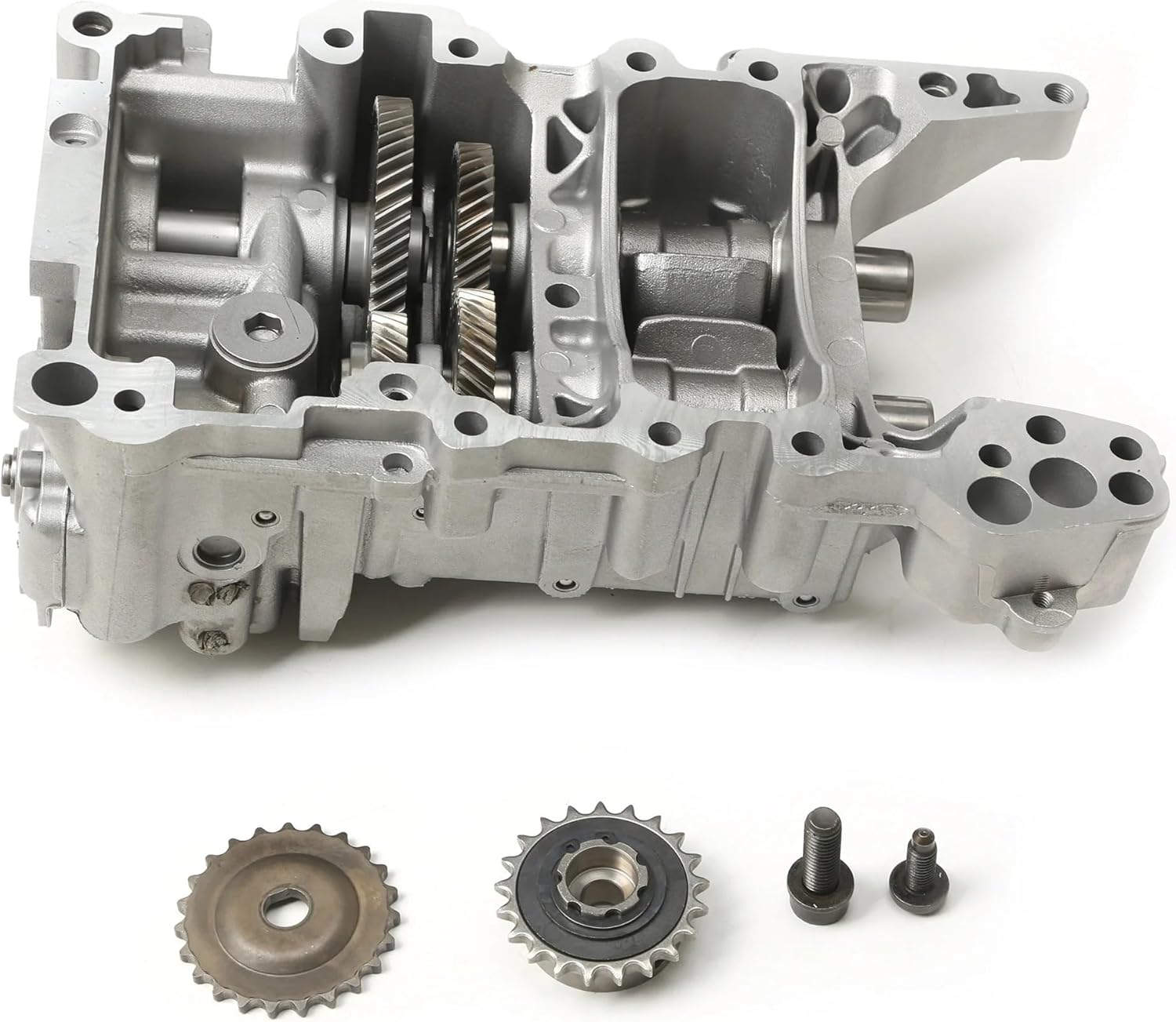 Balance Shaft Oil Pump Assembly 06D103295P 06B103535G Compatible With A4 S4 A6 S6 Avant Quattro A4 S4 Cabrio. Seat Exeo/ST2.0T Engine