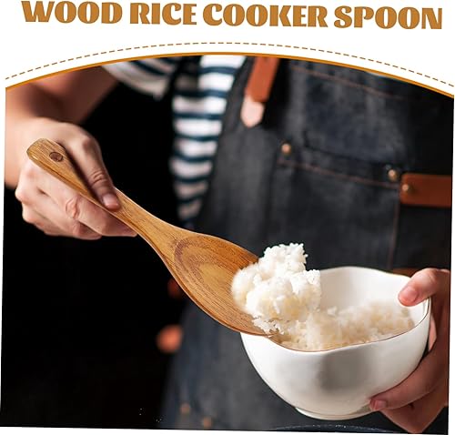 Miniatura 4 de Cuchara japonesa Paleta de arroz de madera Cuchara de cocina Cuchara de arroz Cuchara de arroz Cuchara de madera Cuchara de arroz Cuchara de arroz