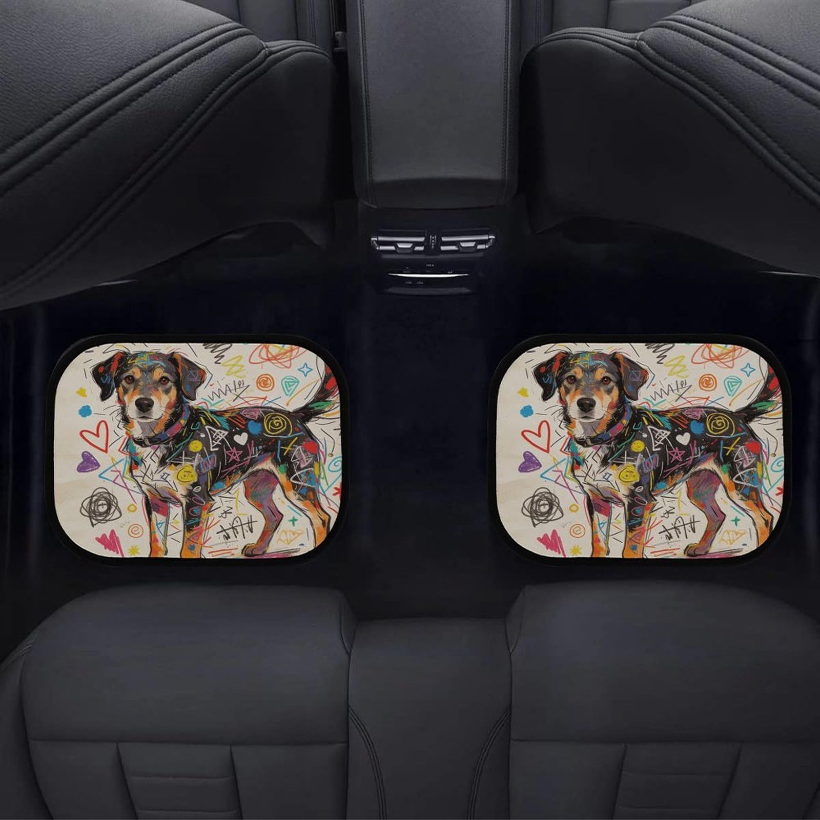 4 tappetini per auto, resistenti, antiscivolo, facili da pulire, adatti per la maggior parte delle auto, per tutte le stagioni, universali, adatti per SUV, berline e camion