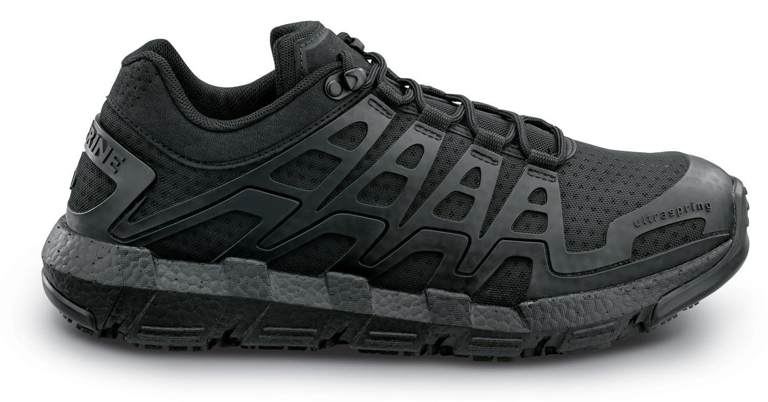 WOLVERINE Rev Vent UltraSpring, MaxTrax - Zapatos de trabajo atléticos para hombre, antideslizantes, puntera suave, EH,