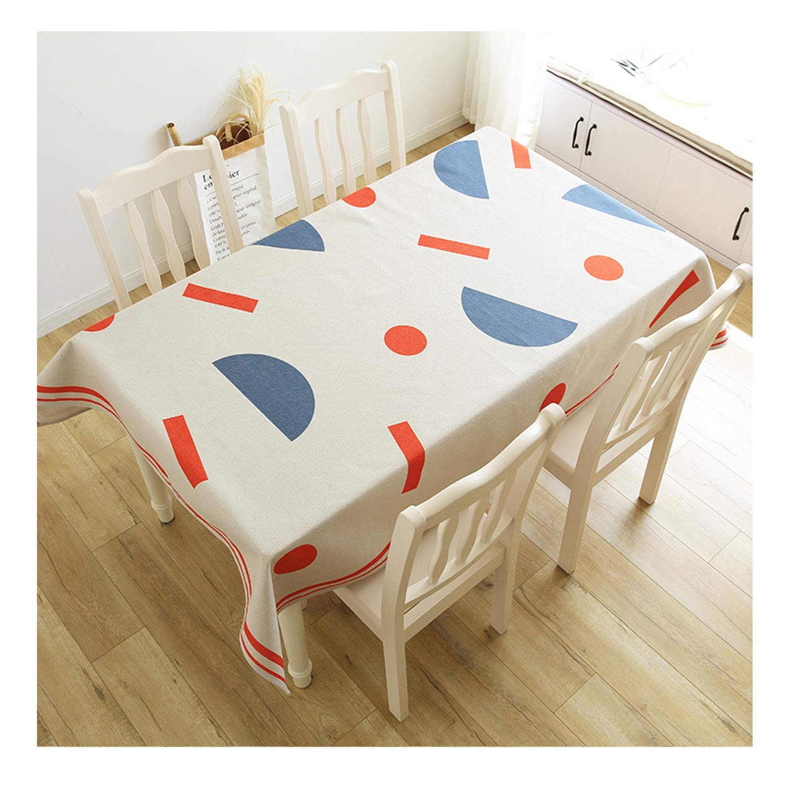 Couverture moderne style 2 géométrique pour protéger la table 140x230