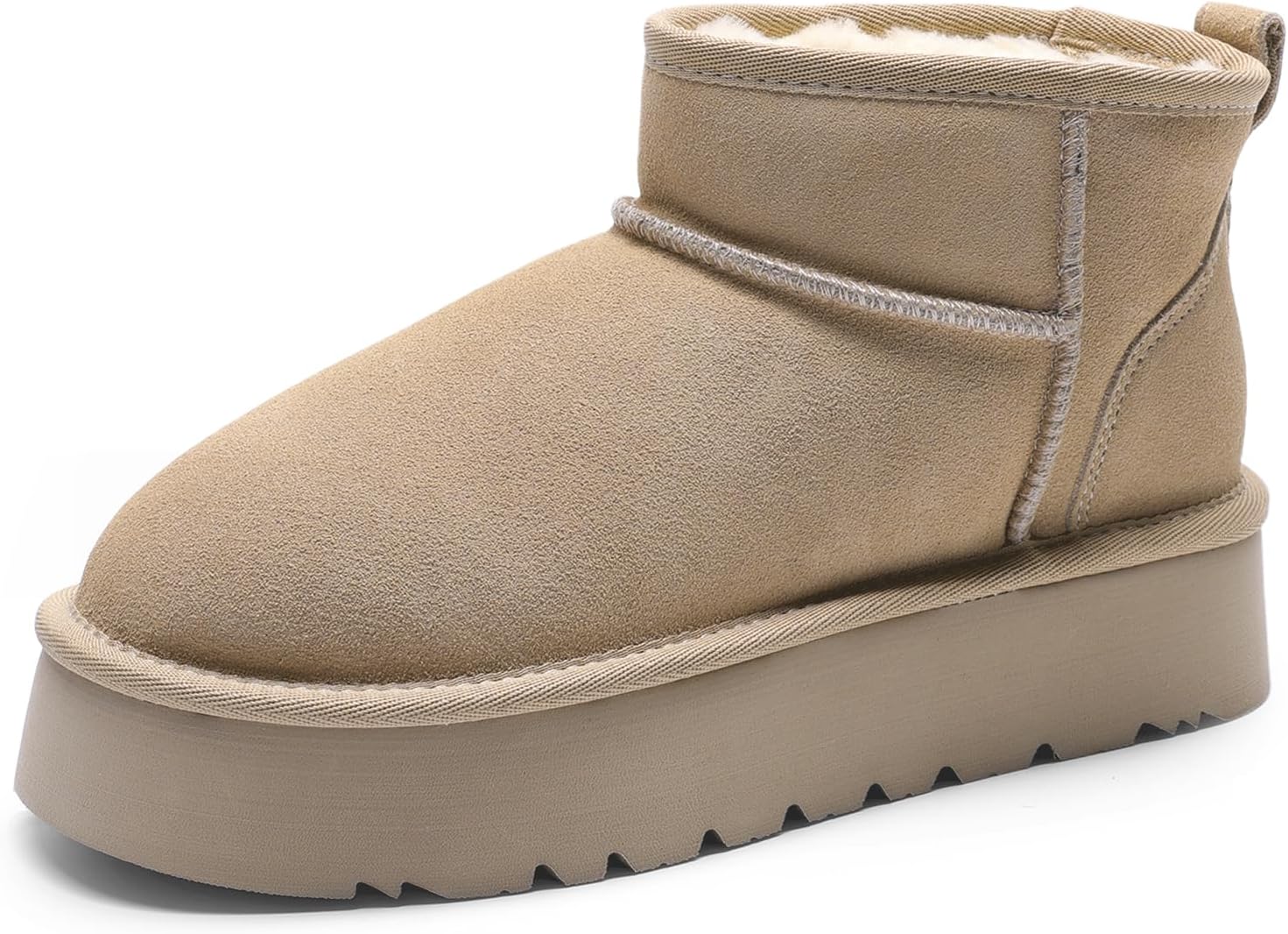 DREAM PAIRS Women's Platform Boots - Water Resistant