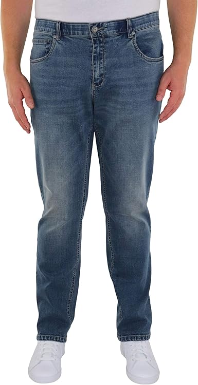 Marina del Rey Josh - Pantalones vaqueros para hombre, talla grande, con cintura  elástica: Amazon.es: Ropa