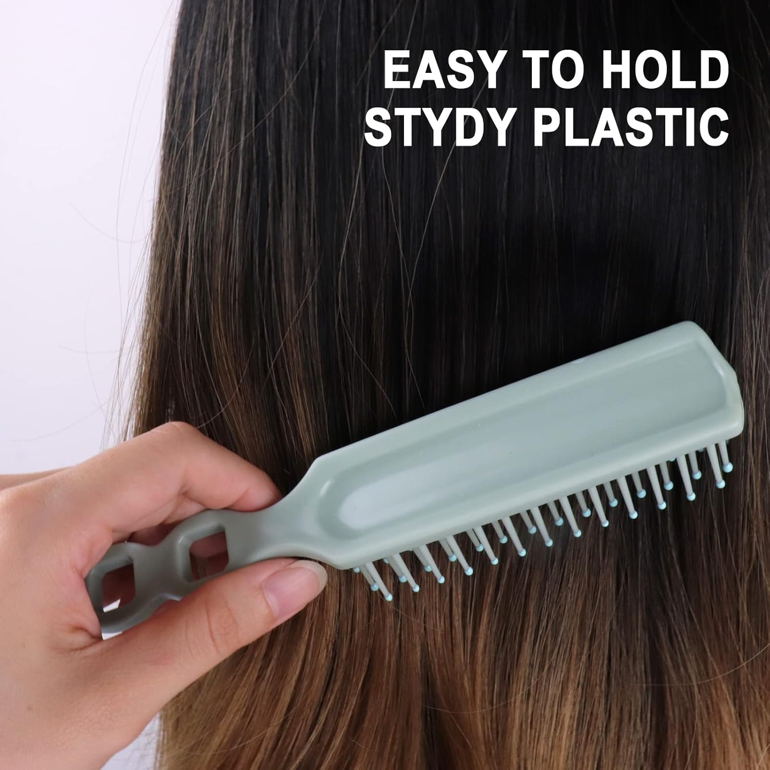 Bulk Hair Brushes for Homeless, 36 Pack Hair Brush Bulk for Curly Wavy Hair Blow Drying Styling Detangling Suitable for Shelter, Hotel(Green) - Image 4