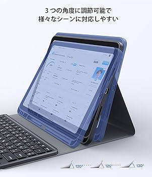 【新品】　スマートキーボードipad A16 第11世代　第10世代 Amazon | [業界独創な設計・360°回転] iPad 第11世代 キーボード