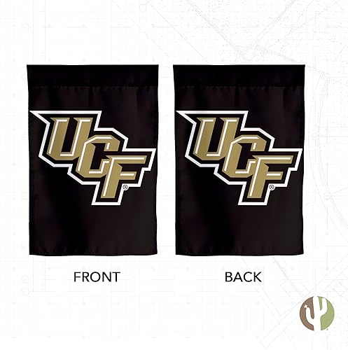 Miniatura 2 de Desert Cactus Bandera de jardín de la Universidad de Florida Central Bandera UAB Banner 100% poliéster (diseño C)