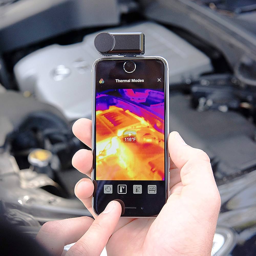 Seek Thermal Compact サーマルイメージングカメラ Amazon | Seek Thermal Compact - All-Purpose Thermal Imaging