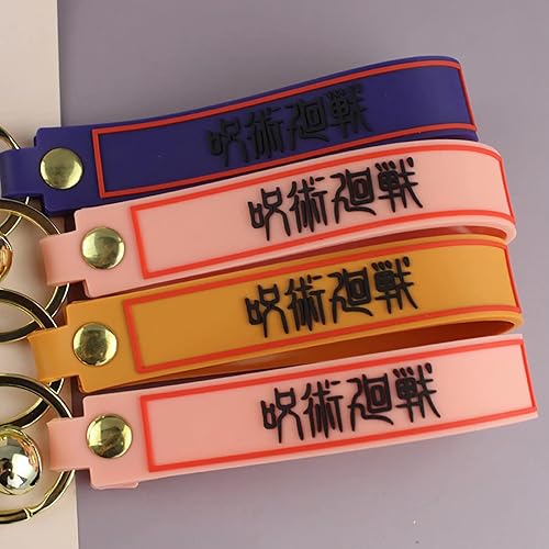 Miniatura 3 de SXTQFDC Anime Jujutsu Kaisen Llavero Sukuna Yuji Itadori Llavero Bolsa Adornos