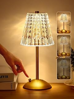 One Fire Wireless Table Lamp, 3 Colours, LED Table Lamp, Battery, 10-Way Dimmable, Vintage, Touch Lamp Price In India