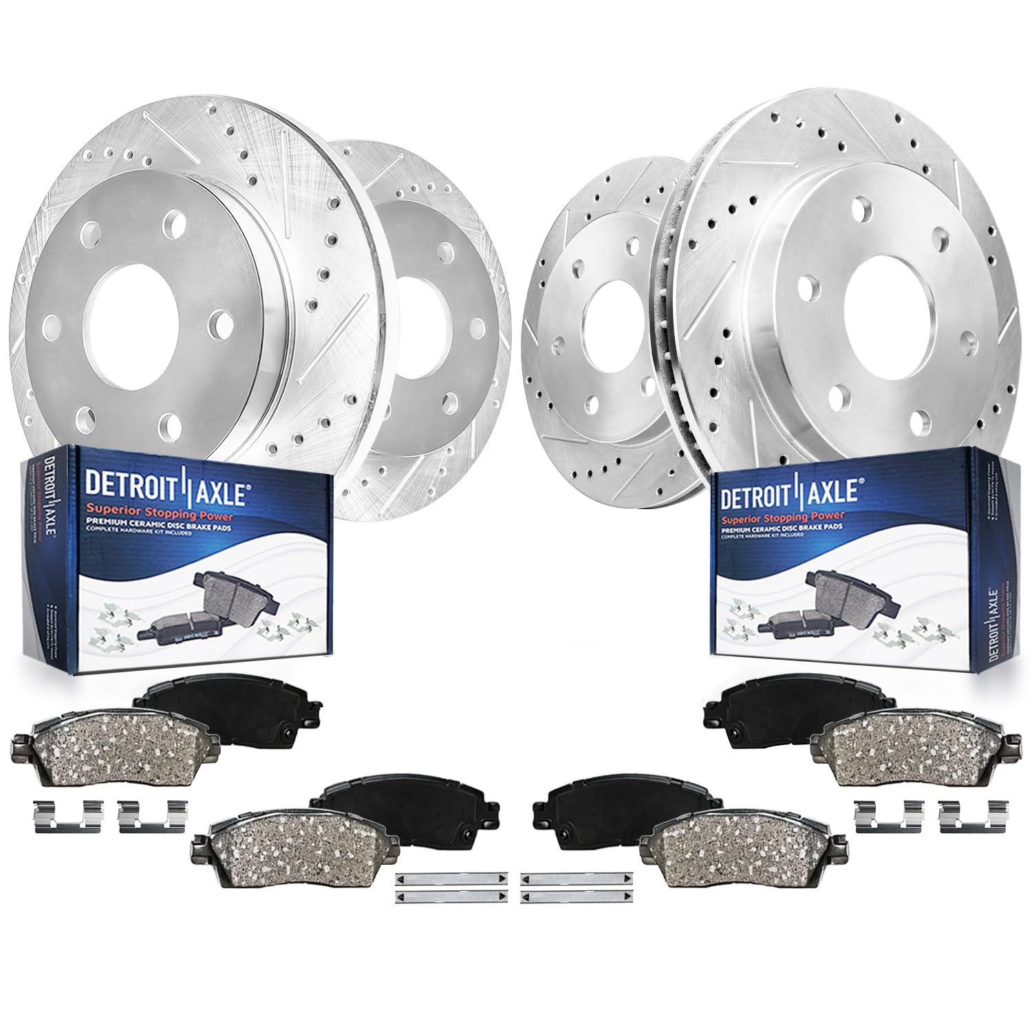 Detroit Axle Brake Kit (2005–2007 Nissan Titan)