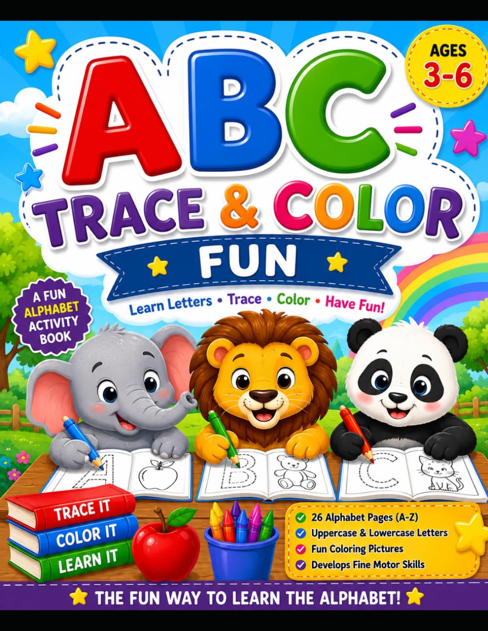 ABC TRACE & COLOUR FUN