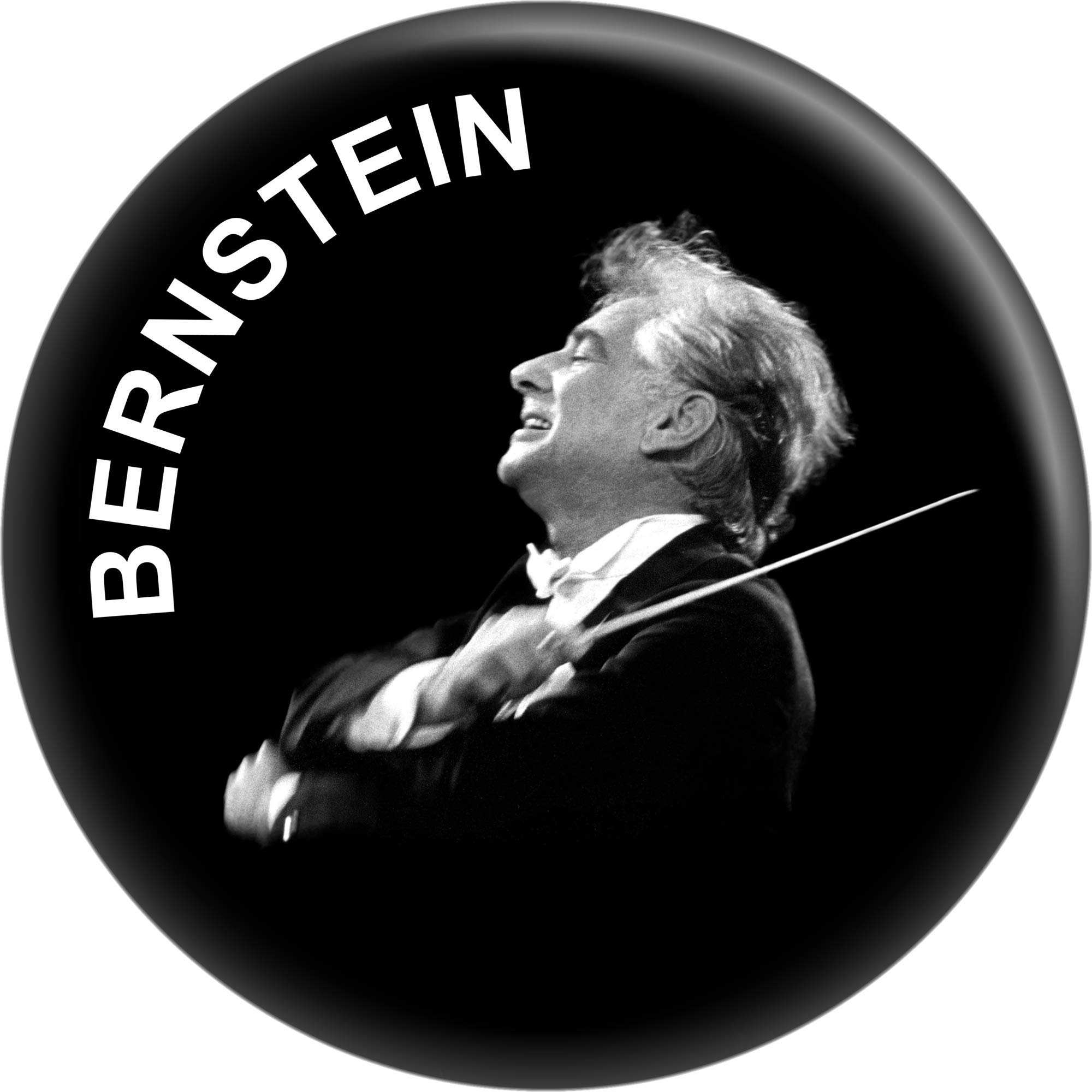 Leonard Bernstein - 2.25" Round Magnet