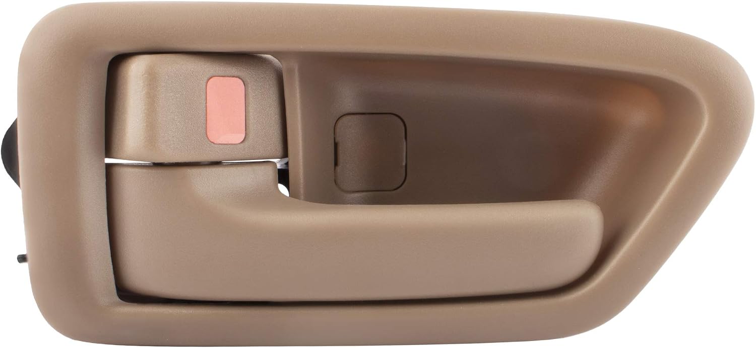 BOXI Interior Front/Rear Left Driver Side Door Handle Fits for Toyota Camry 1997-1999 2000 2001 69206-AA010 69278-33020 69206-AA010-E0 TO1352167 Beige
