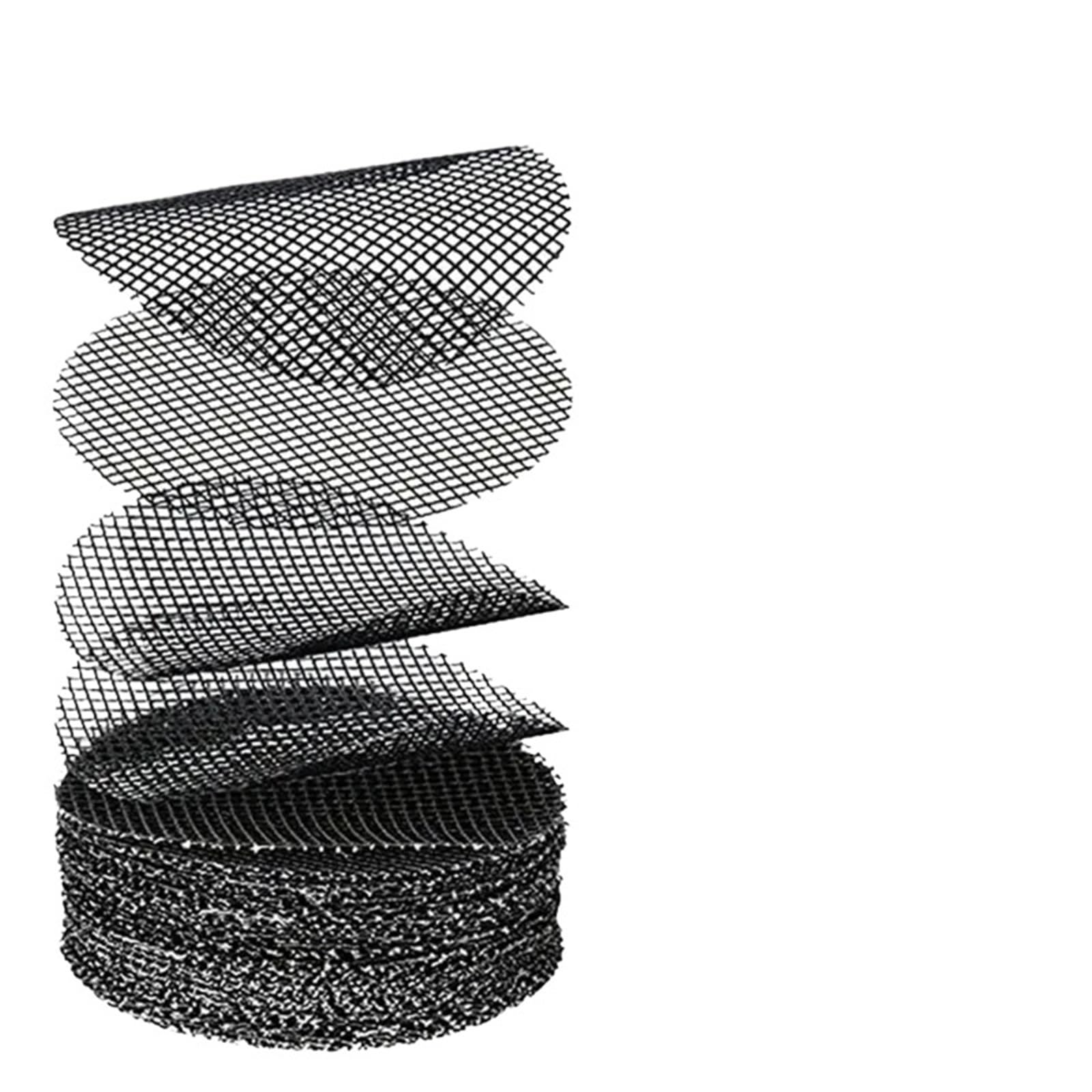XIUsheUA Pot Bottom Grid Mat Pot Hole Mesh Pad Mat Grid Round Drainage Screen For Bottom Prevent Soil Loss Anti Bonsai Flower Plant Gardening Tools for Gardening(Round 10x10cm)