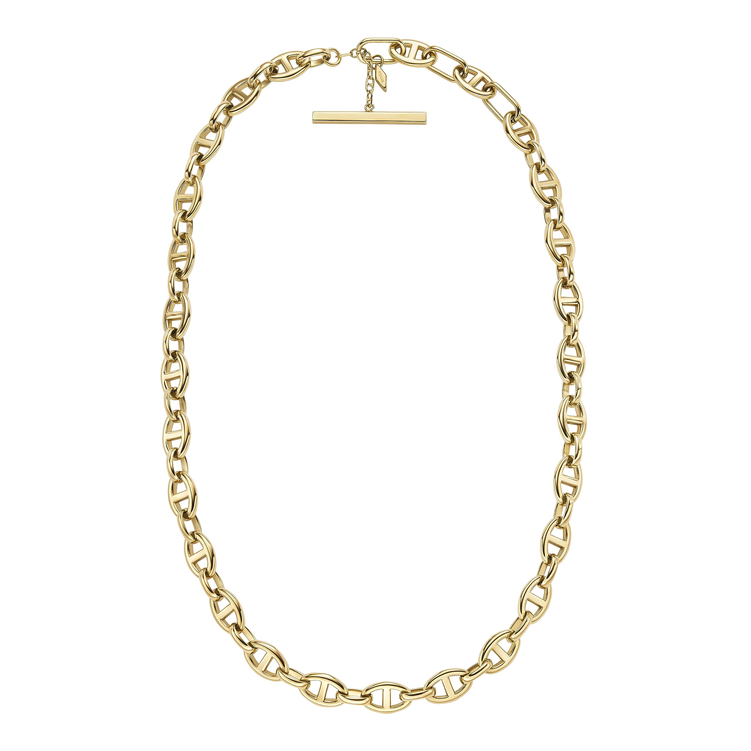 Fossil Women's Heritage Stainless Steel Chain Necklace