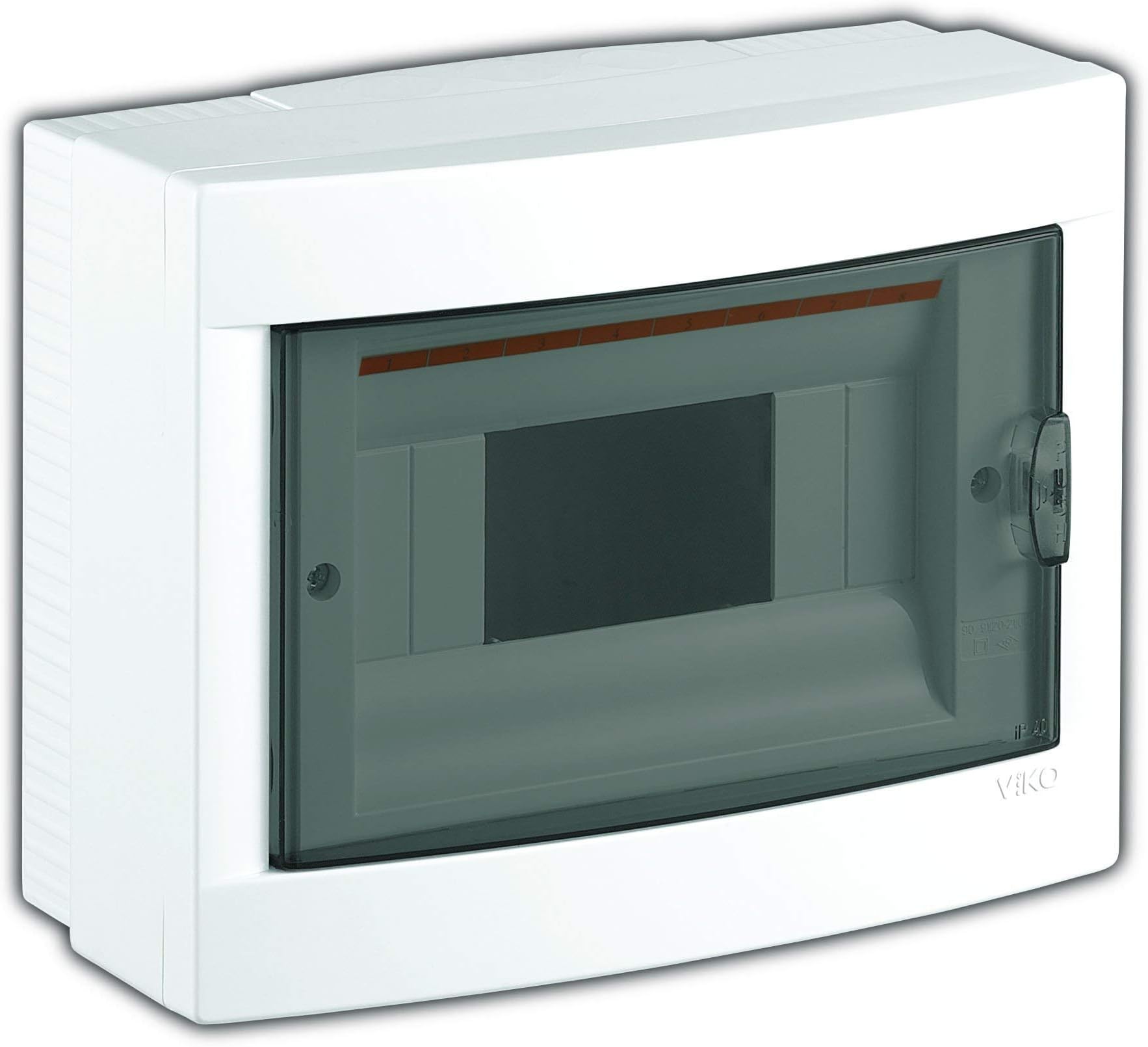 ViKO C125VK-90918108 Surface-Mounted Distribution Cabinet for 8 Modules White