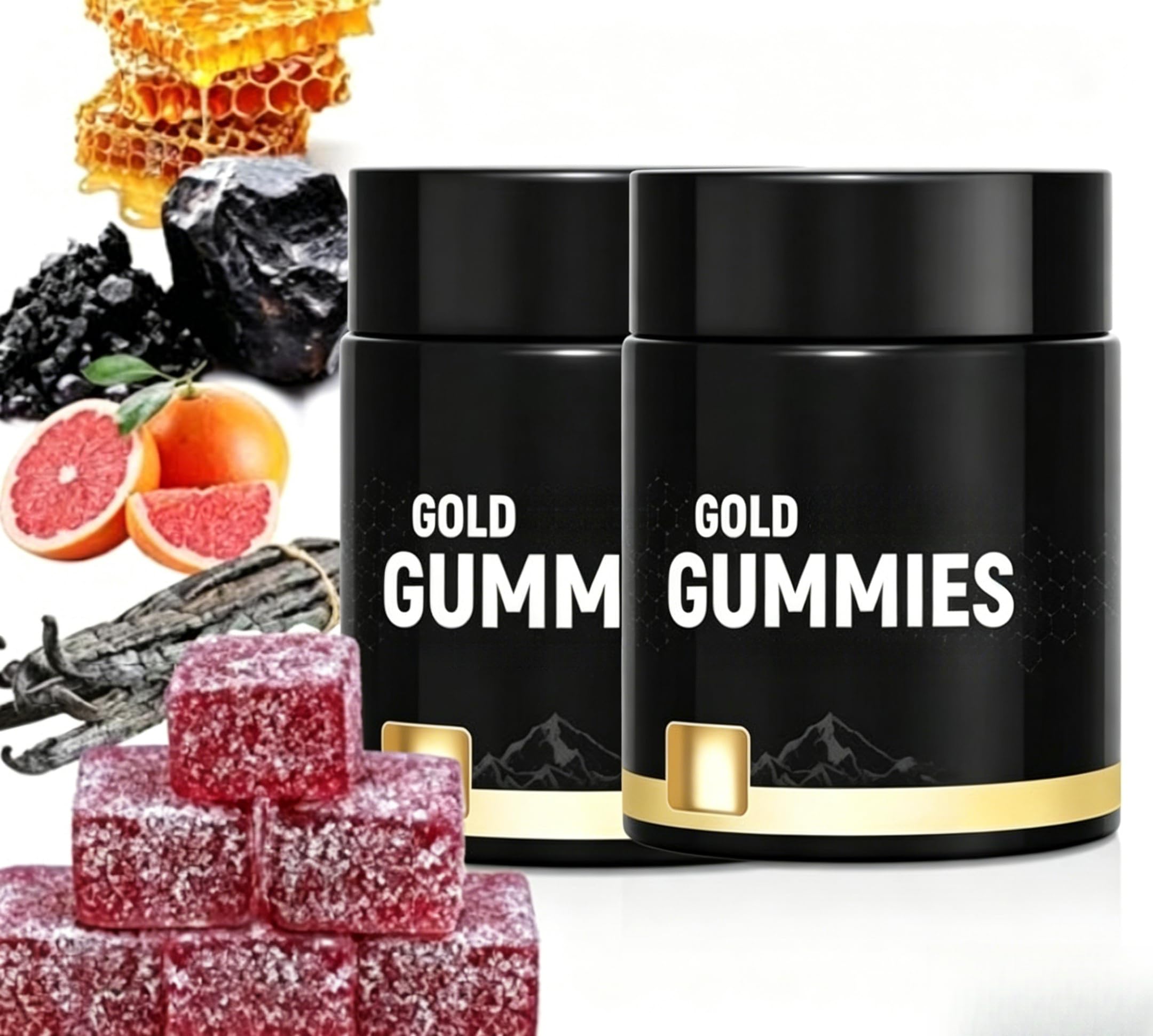 Caramelle gommose biologiche e naturali, non OGM,2 pezzi
