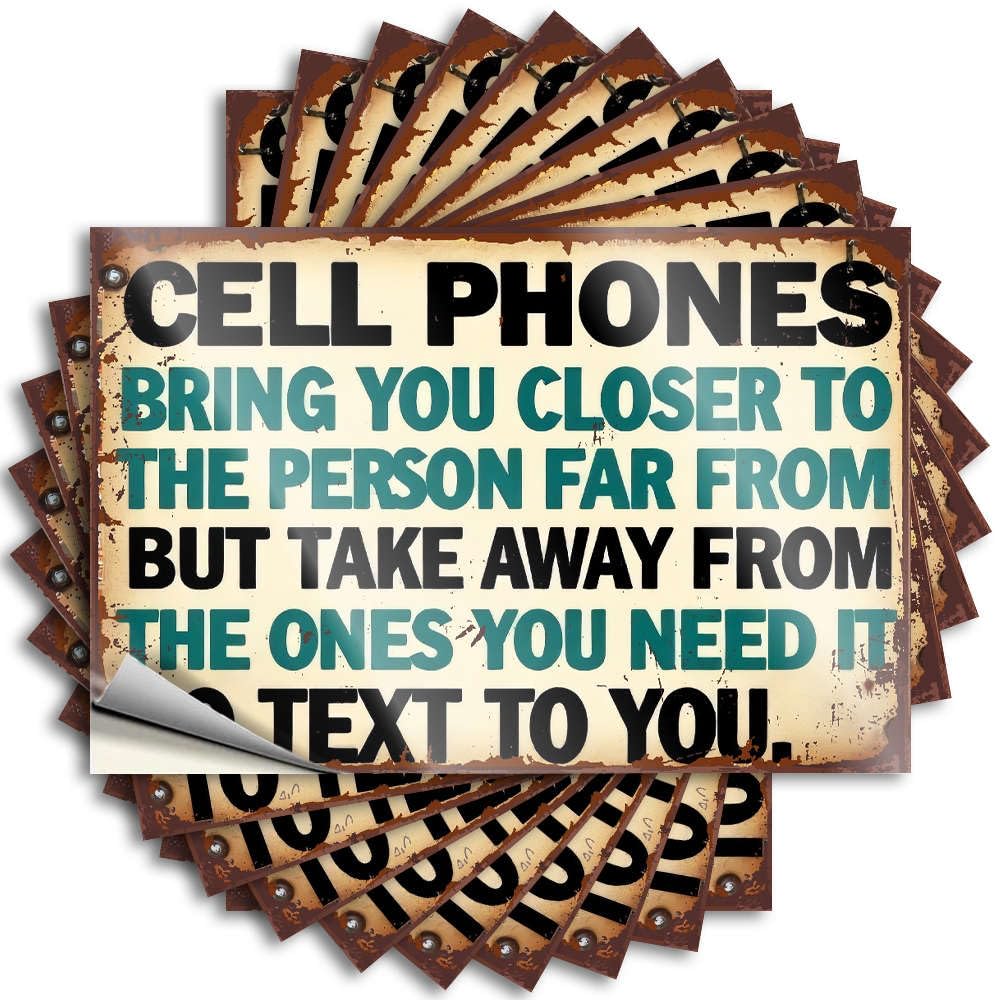 Winter, Funny Sticker Wall Cell Phones Bring You Closer. | Checkered Pool Stuff(12X18CM)