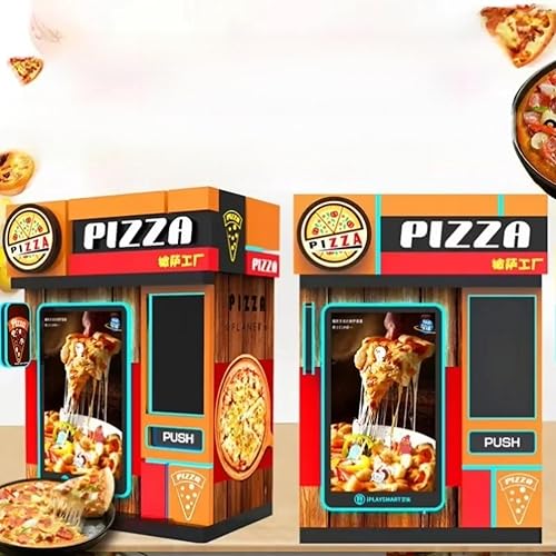 Outdoor Pizza Making Machine Pizza Dough Roller Fully Automatic Pizza Vending Machine Fresh