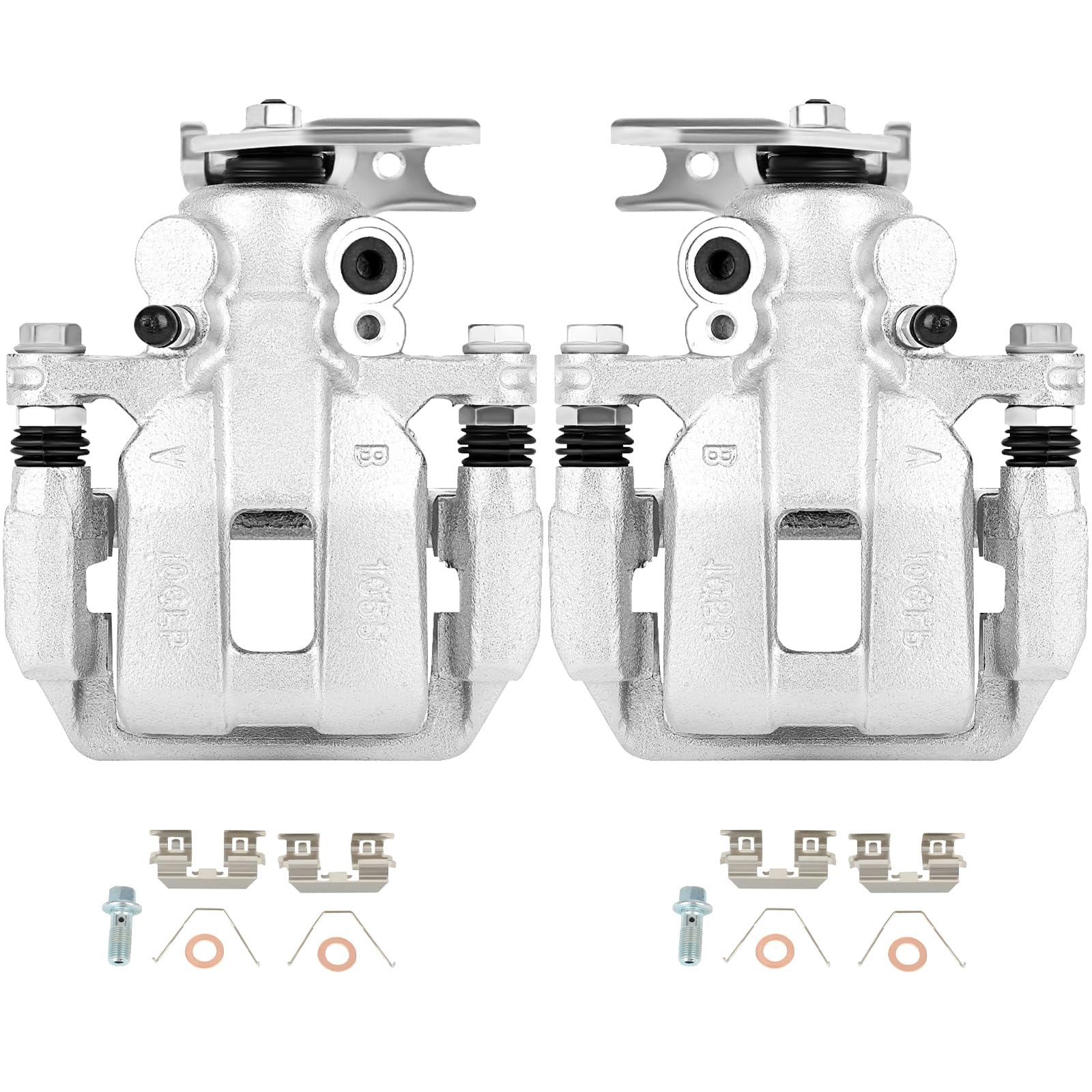 SCITOO Rear Brake Caliper With Bracket 19B7097, 19B7096 Compatible For Honda For Accord 2013-2017
