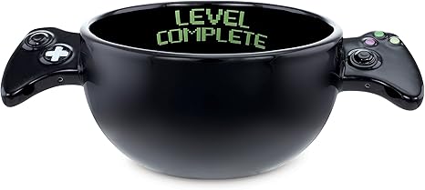 Amazon Com Kovot Level Complete Gamer Bowl Black Serving Bowls