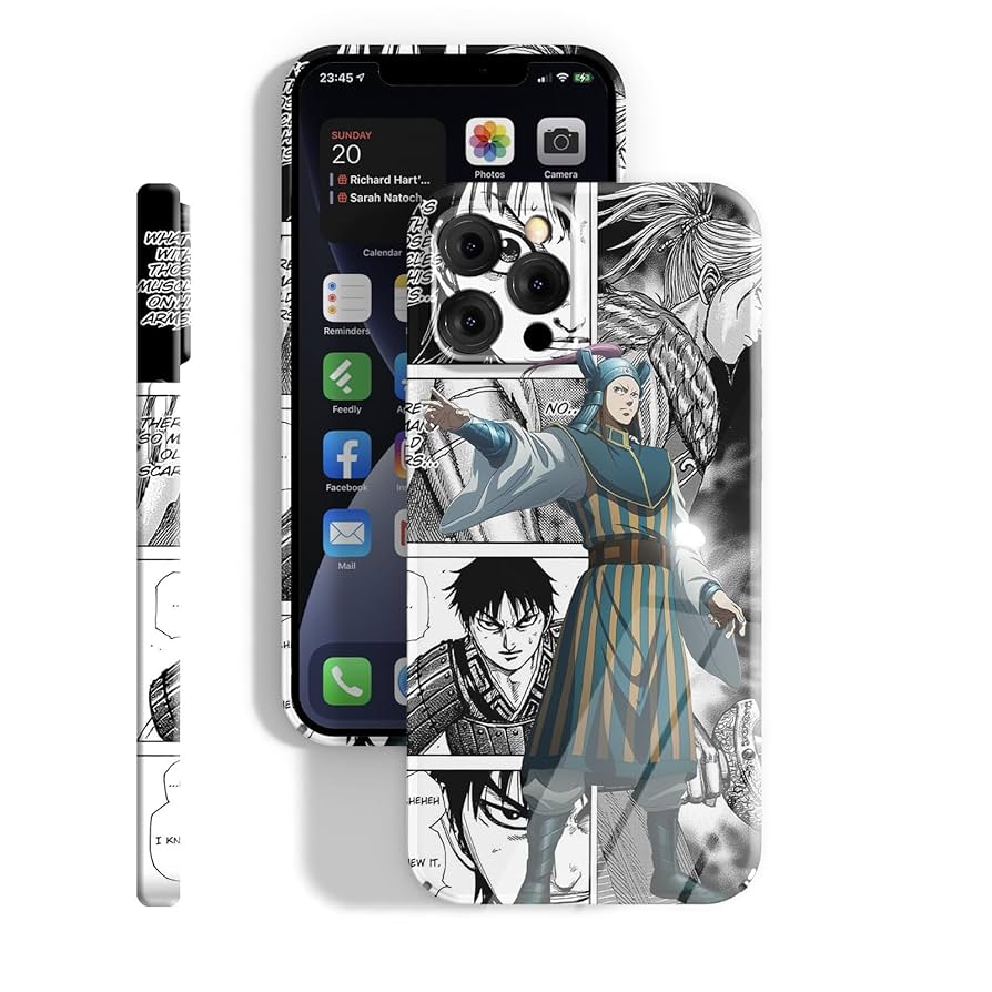 キングダム　受注生産限定ピンズセット　限定スマホケース付き　激レア　最終値下げ Amazon.co.jp: キングダム スマホケース モデル iphone 14 Plus