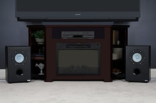 A Pair of 30 W, 8 ohms, High Fidelity, High Efficiency, Full-Range, Single Driver, Broad Directivity Pattern, Non-Powered Speakers complemented by Acoustico Designed and Manufactured Speaker Cables.