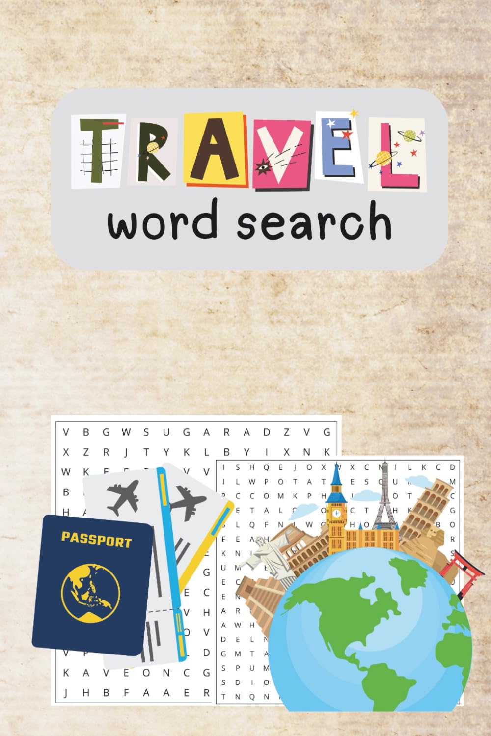 Travel Word Search Collection: Destinations, Landmarks & Adventures